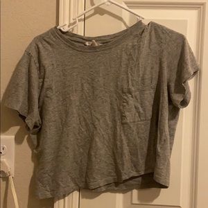 H & M grey tee